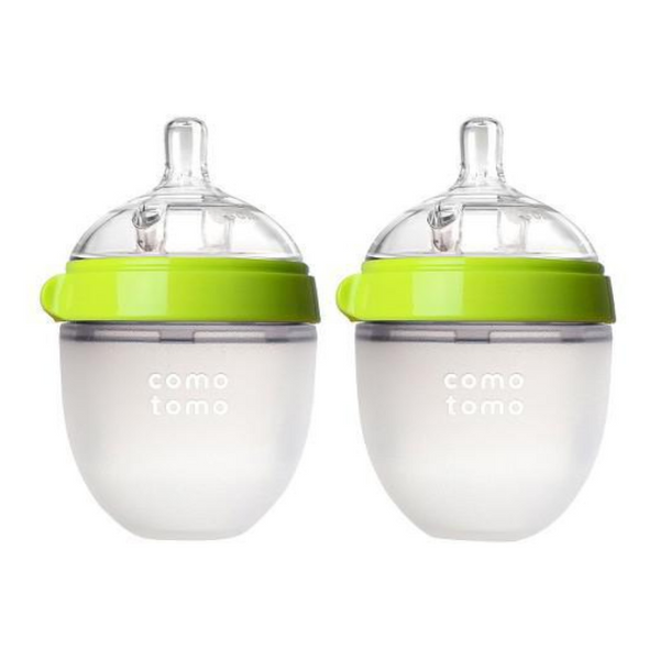 Como Tomo Baby Bottle 2 Packs 150ml /5oz Green