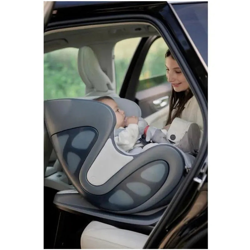 Babyark Convertible Car Seat Charcoal Grey - Glacier Ice