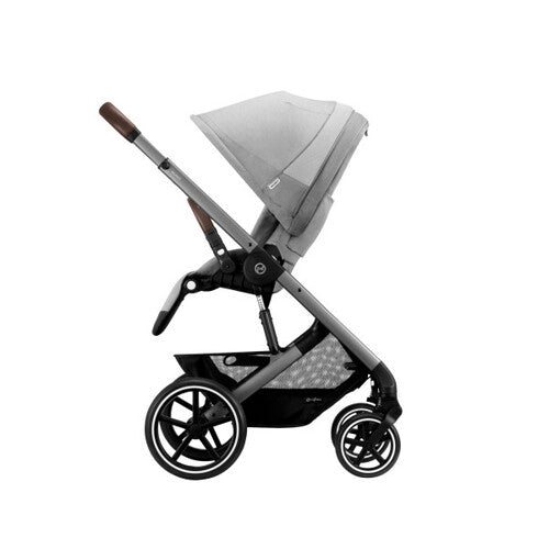 Cybex Balios S Lux 2 Stroller - Silver/Lava Grey