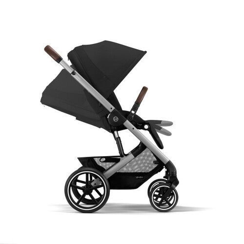 Cybex Balios S Lux 2 Stroller - Silver/Moon Black