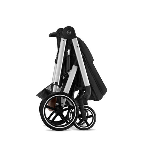 Cybex Balios S Lux 2 Stroller - Silver/Moon Black