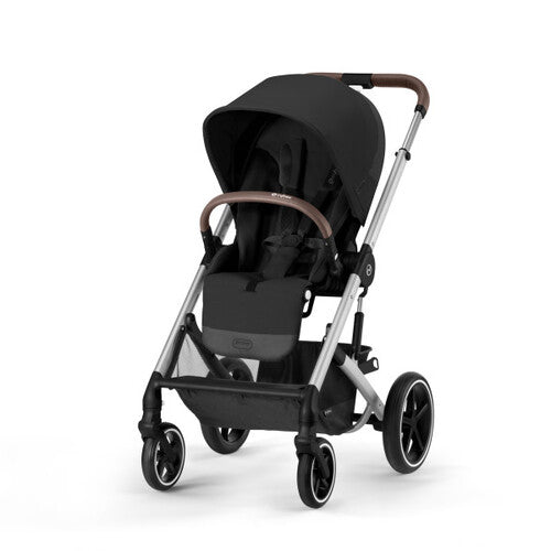 Cybex Balios S Lux 2 Stroller - Silver/Moon Black