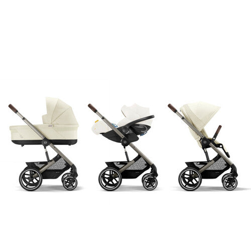 Cybex Balios S Lux 2 Stroller - Taupe/Seashell Beige