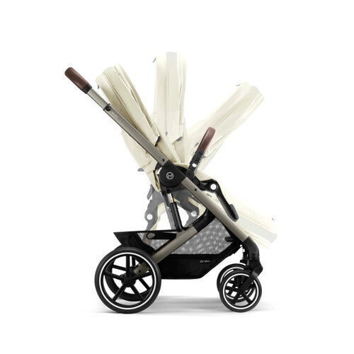 Cybex Balios S Lux 2 Stroller - Taupe/Seashell Beige