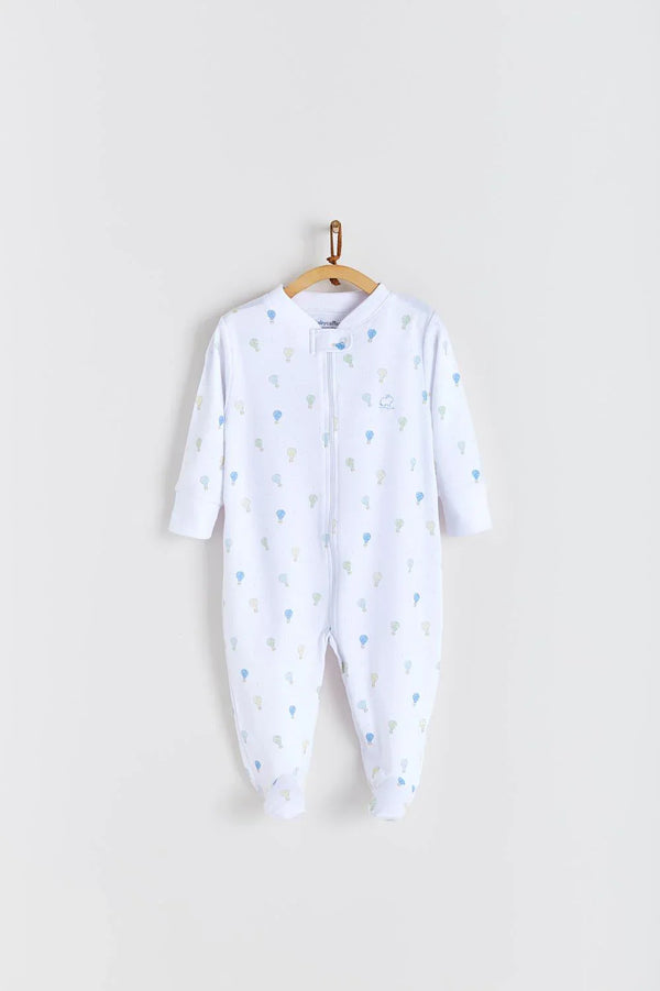 Babycottons Balloon Zipper Footed Pajama