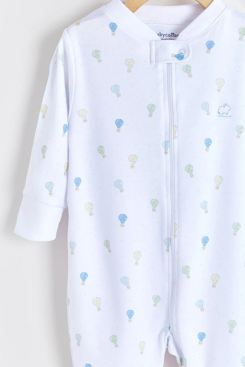 Babycottons Balloon Zipper Footed Pajama