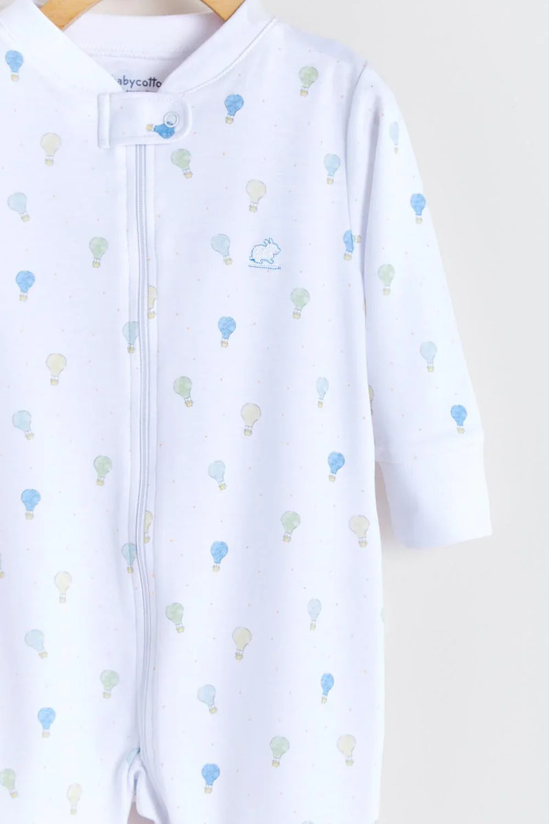 Babycottons Balloon Zipper Footed Pajama