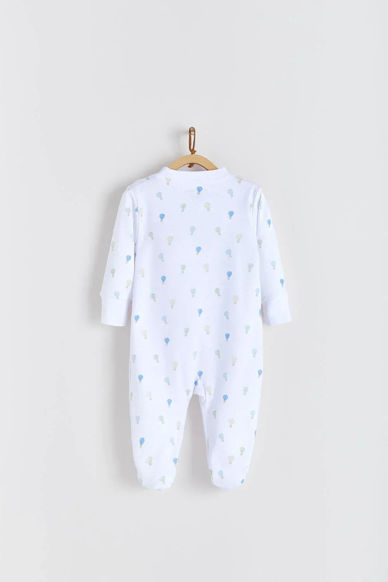 Babycottons Balloon Zipper Footed Pajama