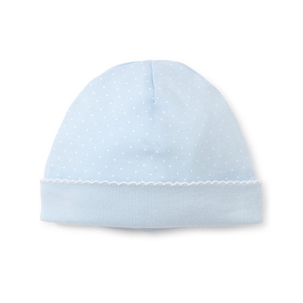 Kissy Kissy Basic Hat Dots Print Light Blue/White