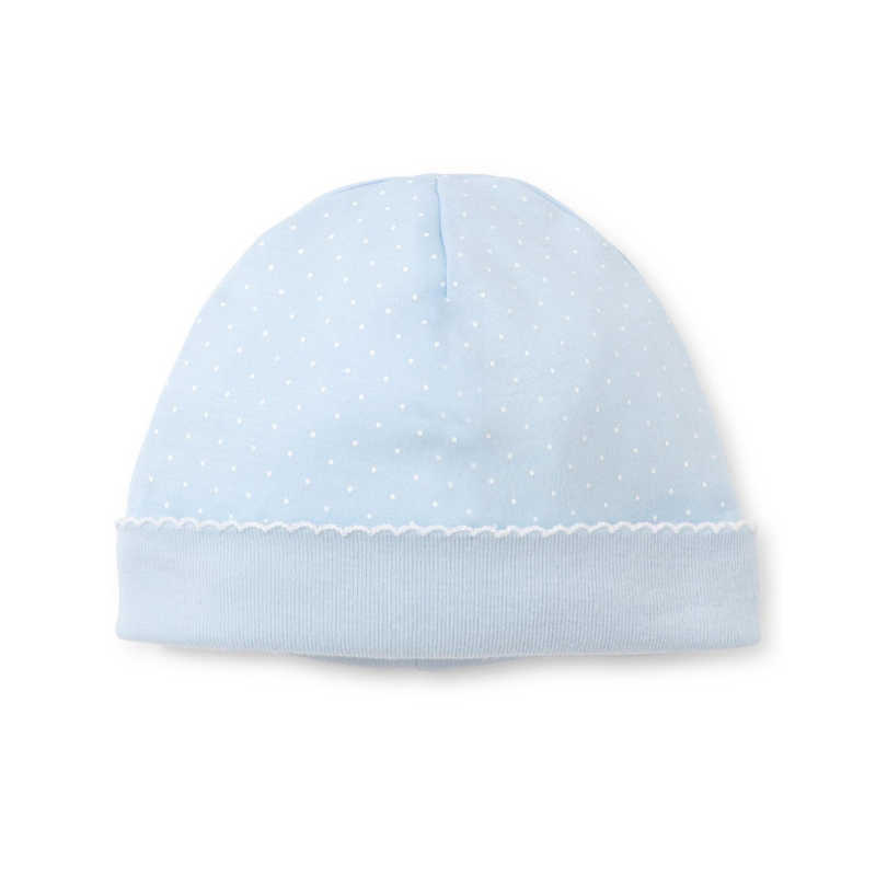 Kissy Kissy Basic Hat Dots Print Light Blue/White