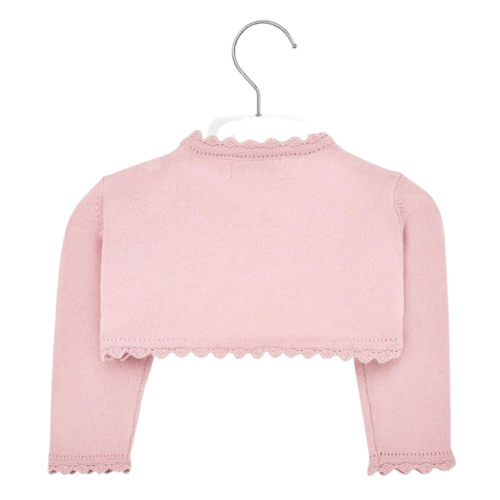 Mayoral Basic Knitted Cardigan Pink