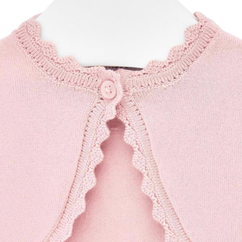 Mayoral Basic Knitted Cardigan Pink