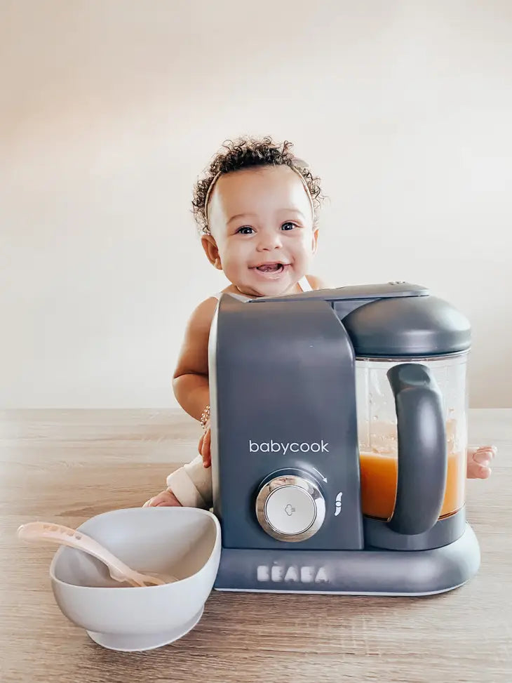 Beaba Babycook Solo Baby Food Maker - Charcoal