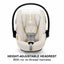 Bebê Conforto Cybex Cloud G Lux With SensorSafe Seashell Beige - Cybex Babytunes