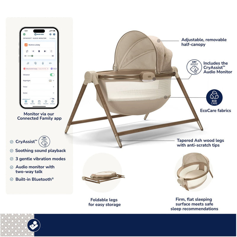 Maxi-Cosi Sibia Bassinet Natural Heritage