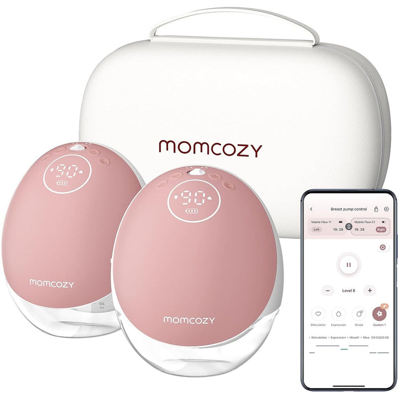 Momcozy M9 Hands-Free Wearable Electric Breast Pump Double