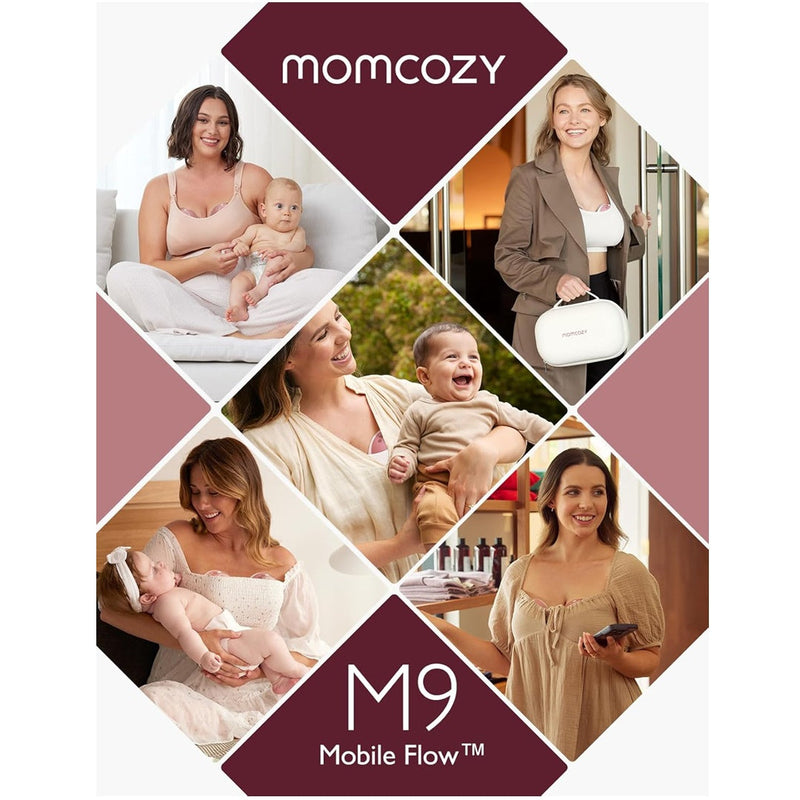 Momcozy M9 Hands-Free Wearable Electric Breast Pump Single