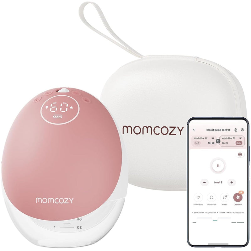 Momcozy M9 Hands-Free Wearable Electric Breast Pump Single