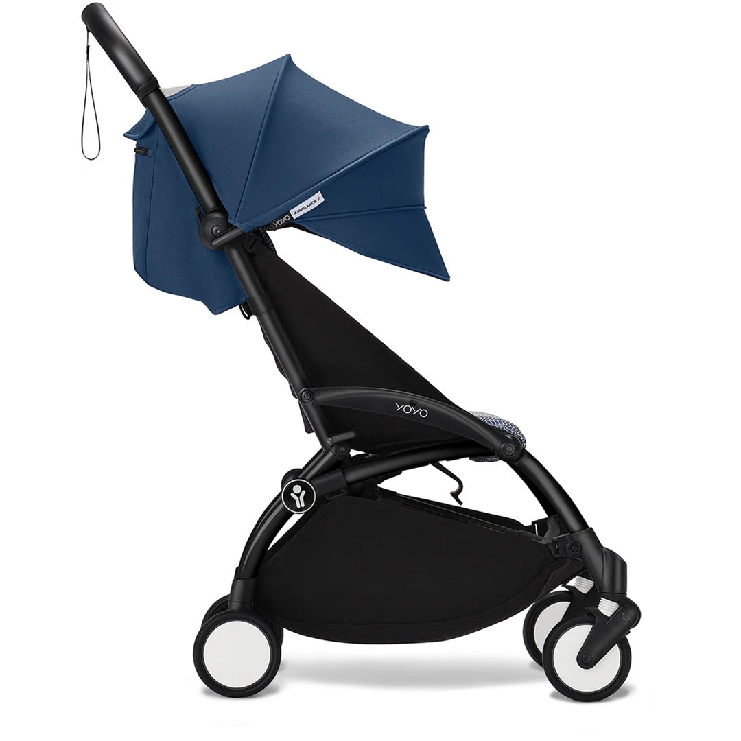 Stokke YOYO³ Stroller  - France Blue On Black