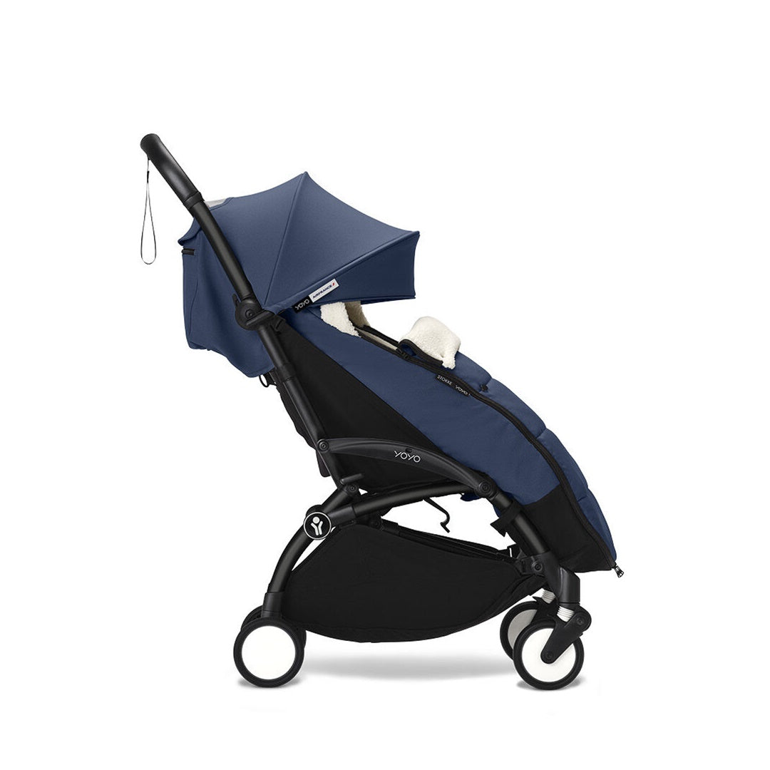 Stokke YOYO³ Stroller  - France Blue On Black