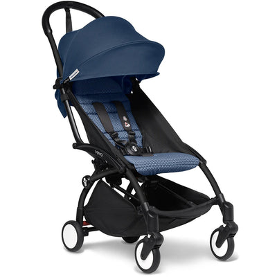 Stokke YOYO³ Stroller  - France Blue On Black