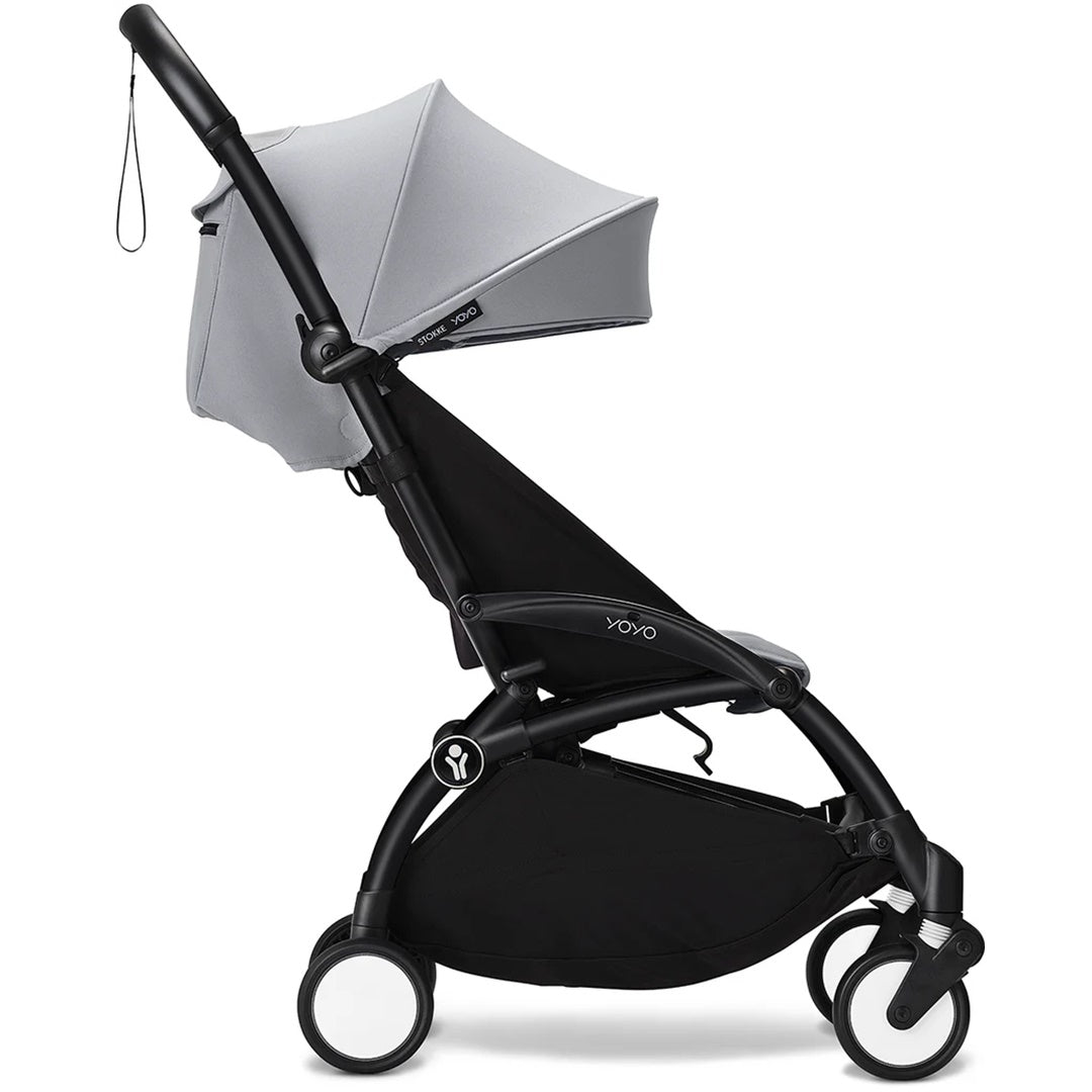 Stokke YOYO³ Stroller - Stone On Black