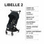 Cybex Libelle 2 Compact Stroller - Magic Black