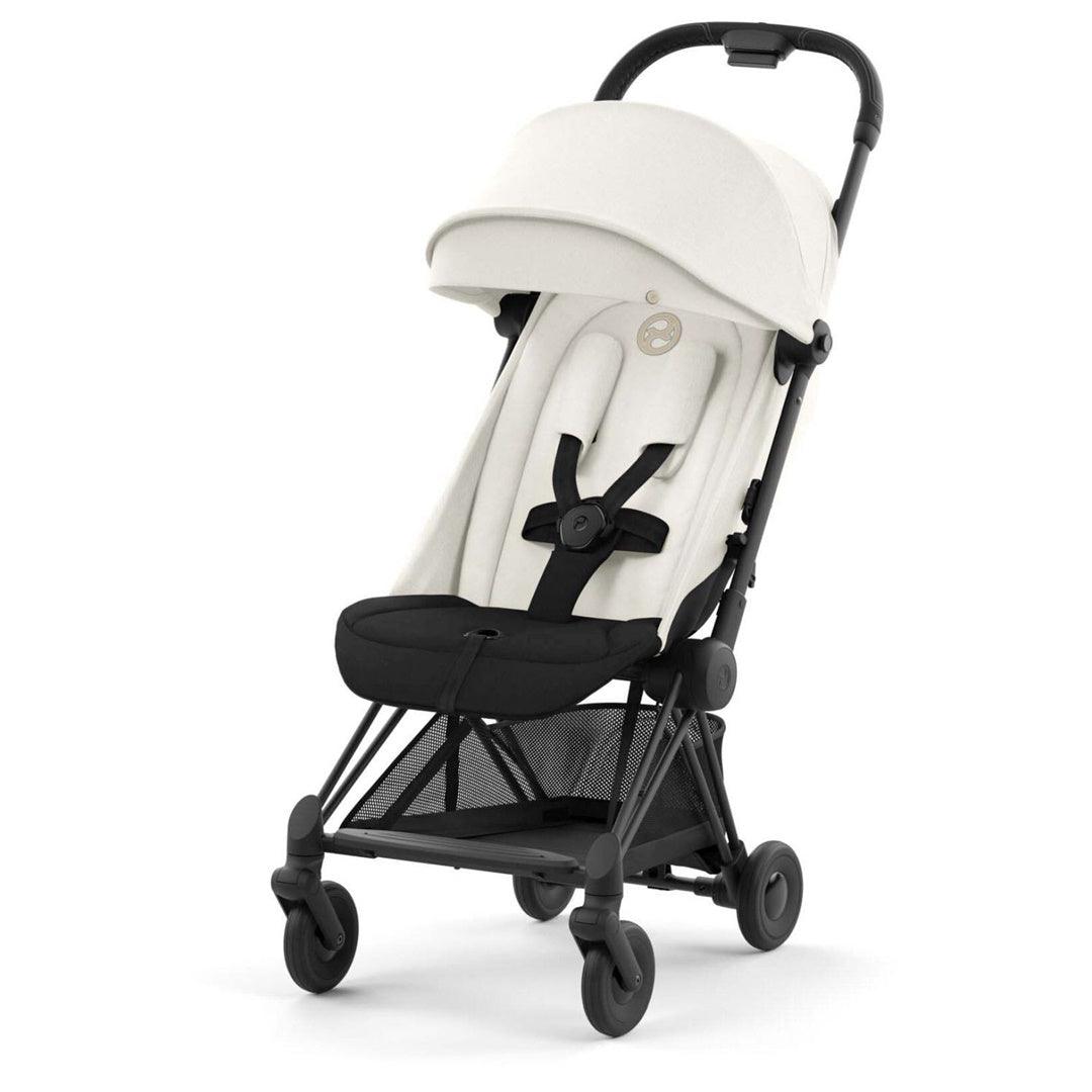 Carrinho De Bebê Cybex Coya Matt Black Off White - Cybex Babytunes