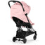 Cybex COYA Compact Stroller - Simply Flowers  Pink/Matte Black