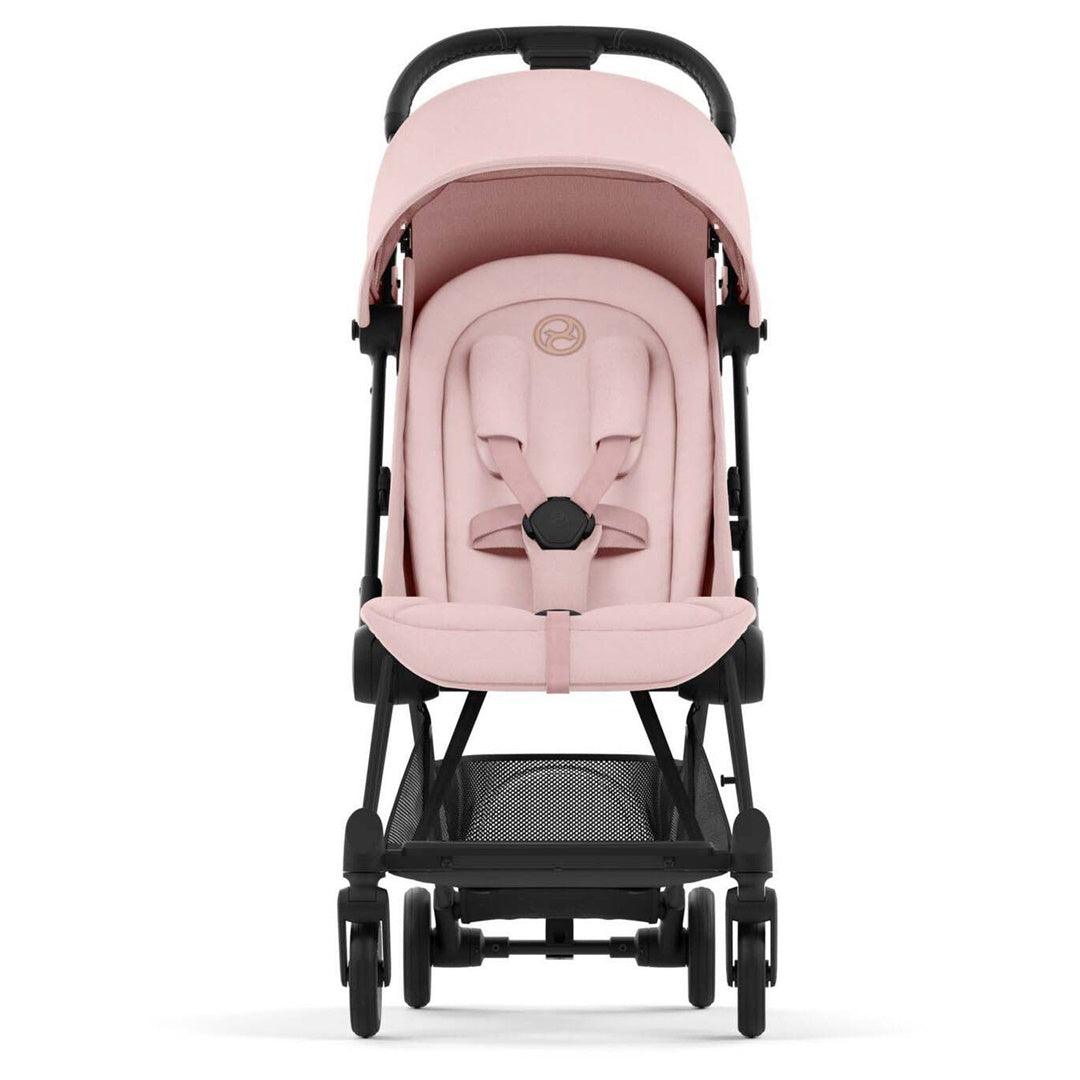 Carrinho De Bebê Cybex Coya Matt Black Peach Pink - Cybex Babytunes