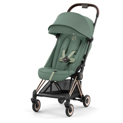 Carrinho De Bebê Cybex Coya Rosegold Leaf Green - Cybex Babytunes