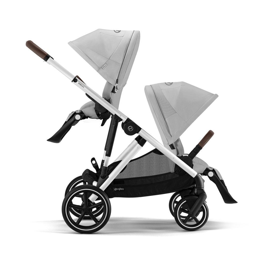 Carrinho De Bebê Cybex Gazelle S Lava Grey (Silver Frame) - Cybex Babytunes