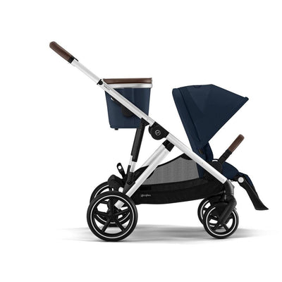 Carrinho De Bebê Cybex Gazelle S Ocean Blue (Silver Frame) - Cybex Babytunes