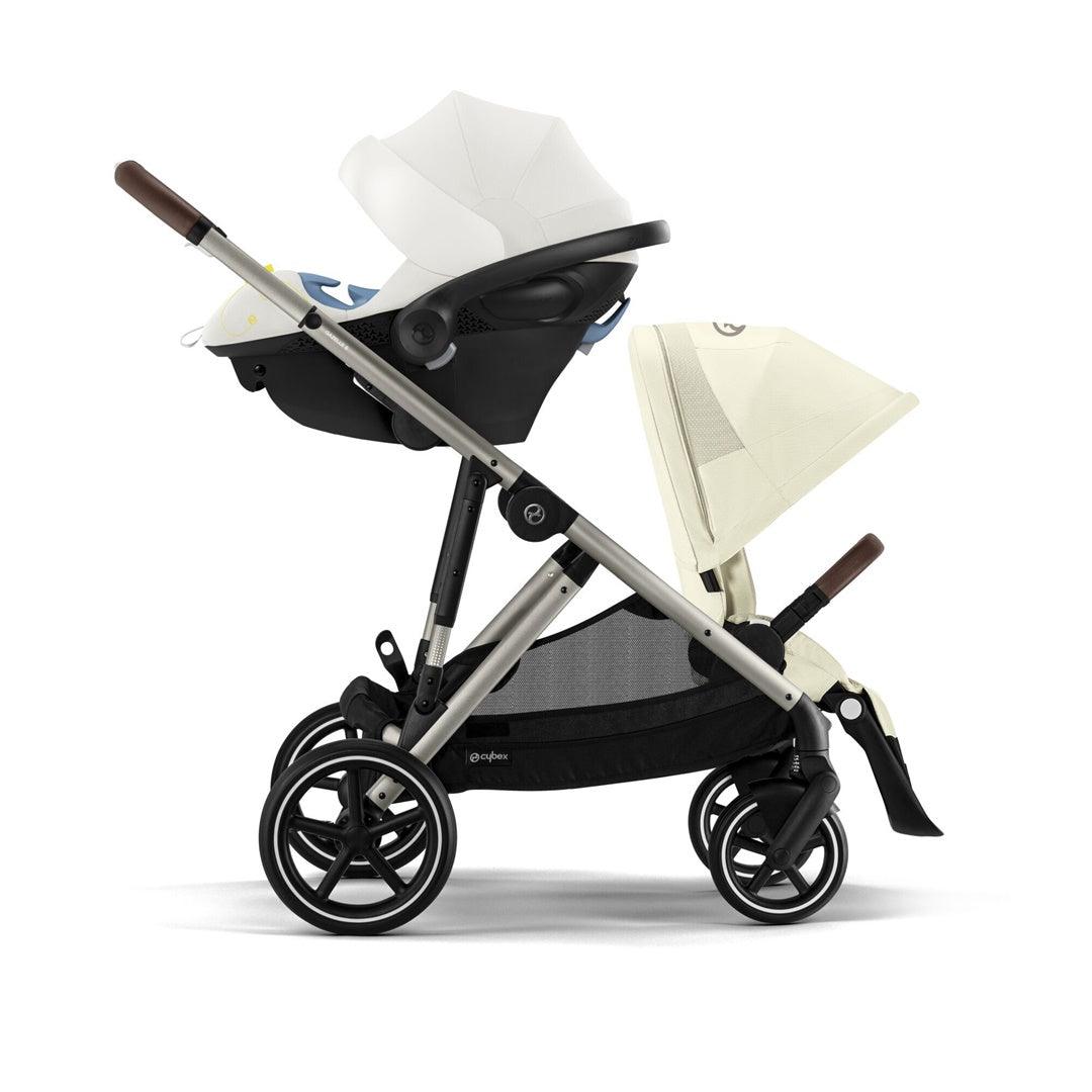 Carrinho De Bebê Cybex Gazelle S Seashell Beige (Taupe Frame) - Cybex Babytunes