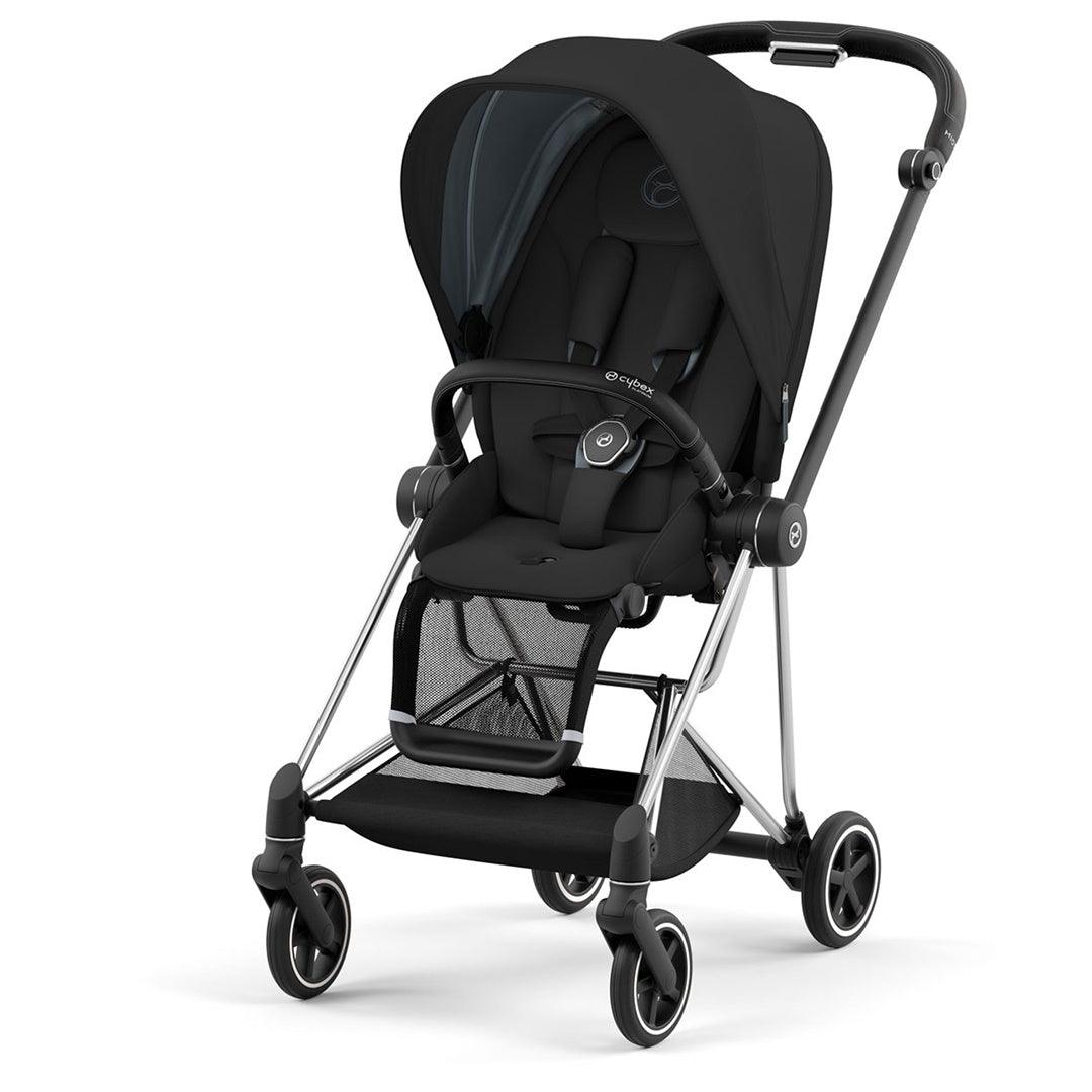 Carrinho De Bebê Cybex Mios 3 Chrome & Deep Black - Cybex Babytunes