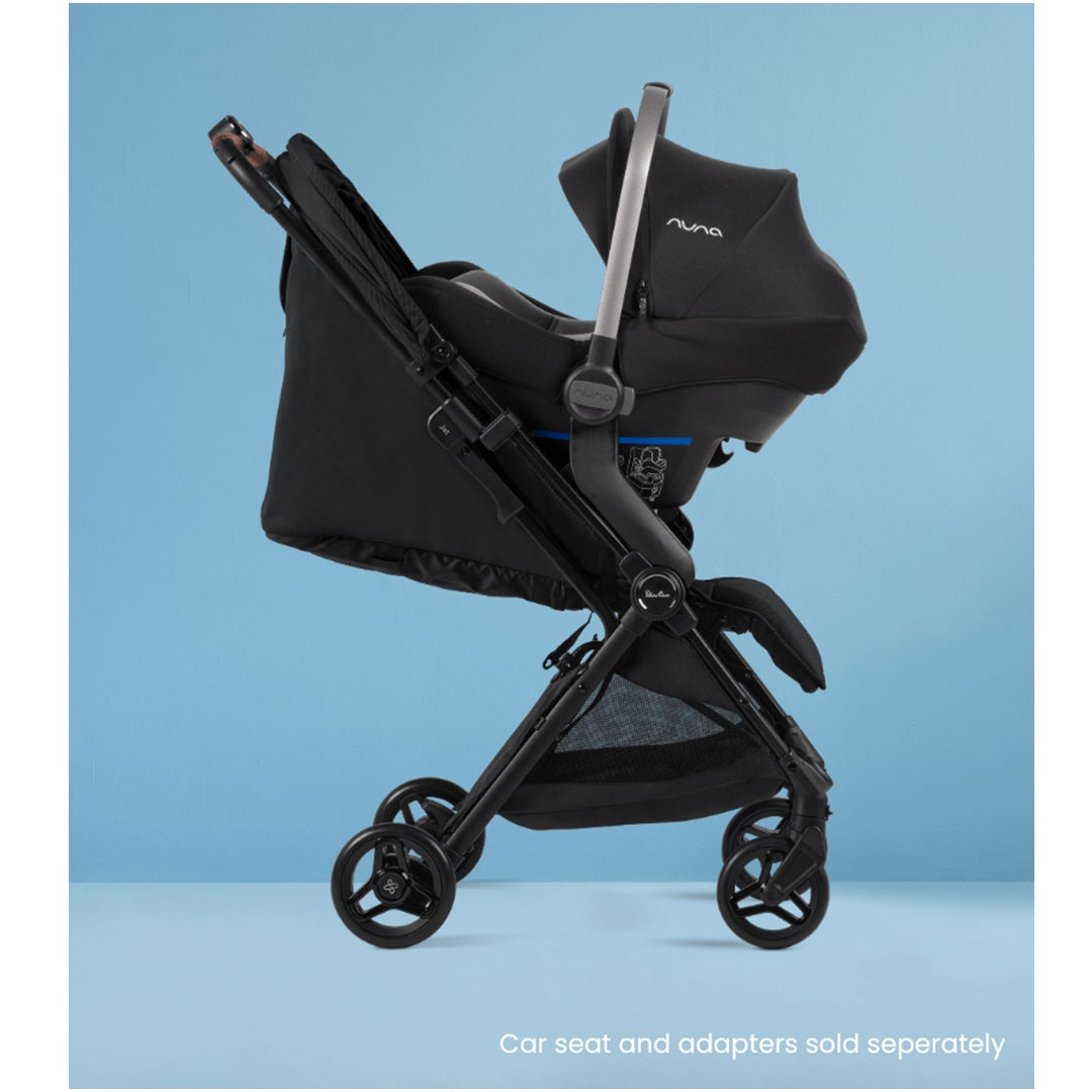 Silver Cross Jet 5 Compact Stroller - Black