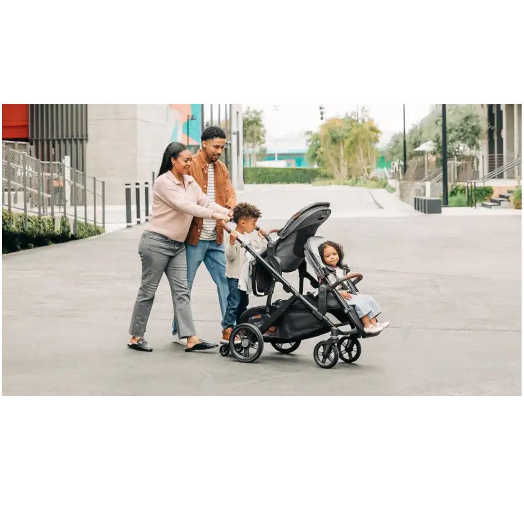 Uppababy  Vista V3 - Stroller Jake Charcoal/Carbon Frame/Black Leather