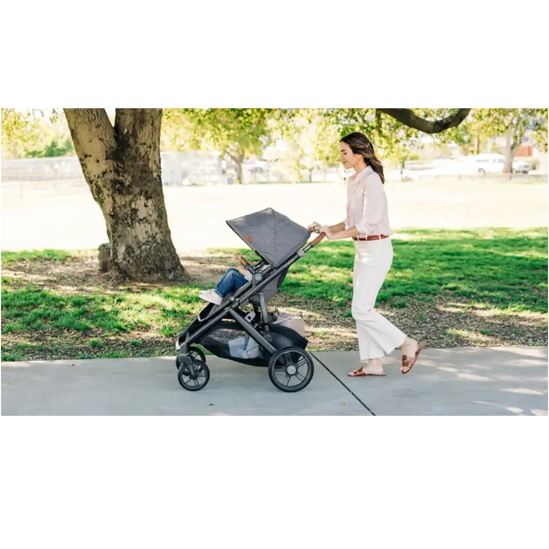 Uppababy  Vista V3 - Stroller Jake Charcoal/Carbon Frame/Black Leather