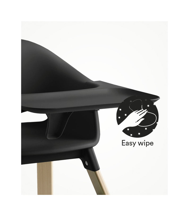 Stokke Clikk High Chair - Black Natural