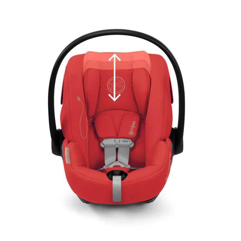 Cybex Cloud G Lux With SensorSafe - Hibiscus Red