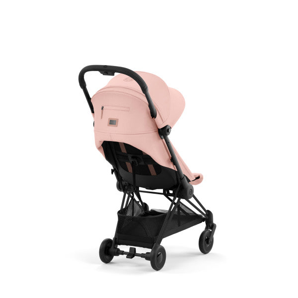 Cybex Coya Stroller Matte Black/Peach Pink