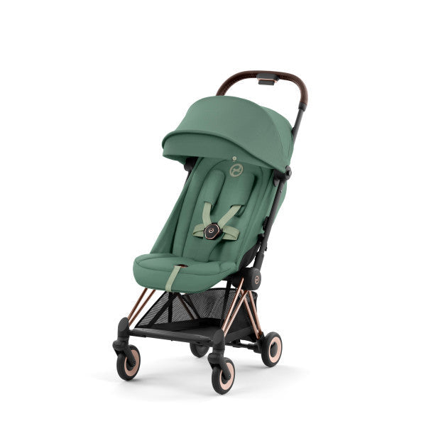 Cybex Coya Stroller Rose Gold/Leaf Green