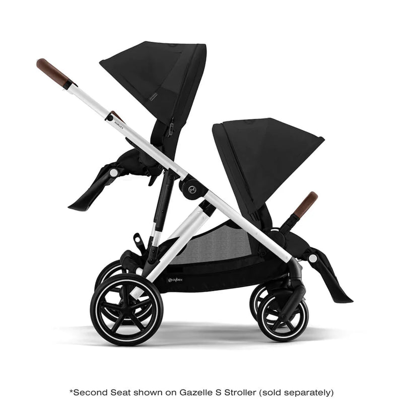 Cybex Gazelle S 2 Second Seat - Moon Black/Bumper Brown