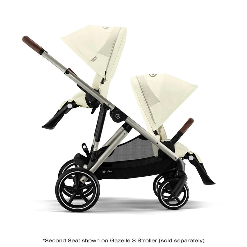 Cybex Gazelle S 2 Second Seat - Seashell Beige/Bumper Brown