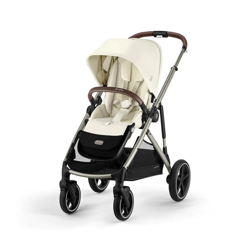 Cybex Gazelle S 2 Stroller - Taupe Frame/Seashell Beige Seat