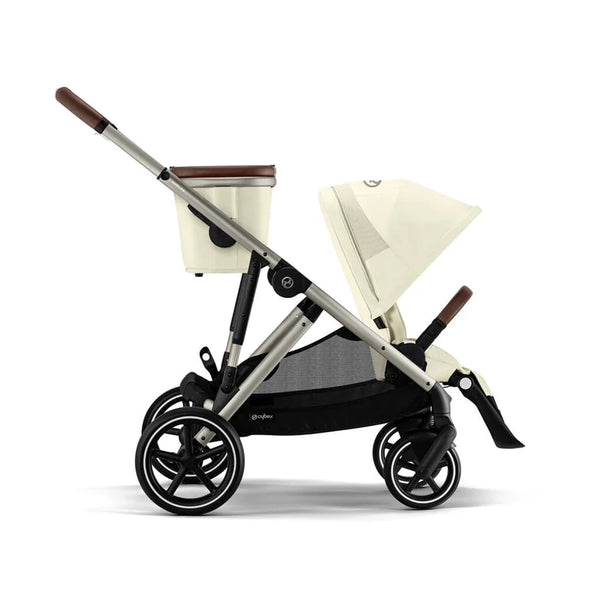 Cybex Gazelle S 2 Stroller - Taupe Frame/Seashell Beige Seat