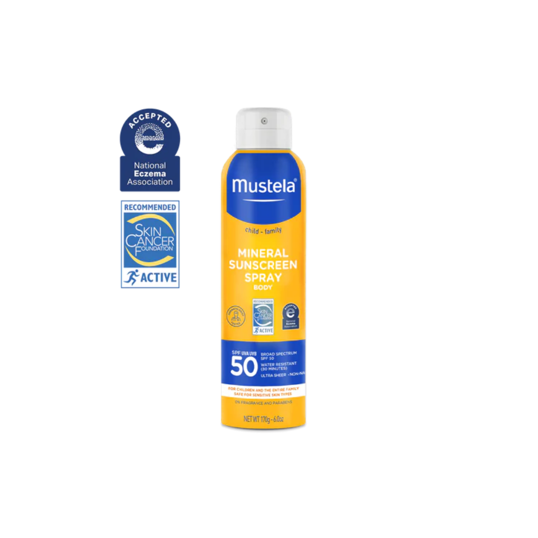 Mustela Baby Mineral Sunscreen Spray SPF 50 Broad Spectrum