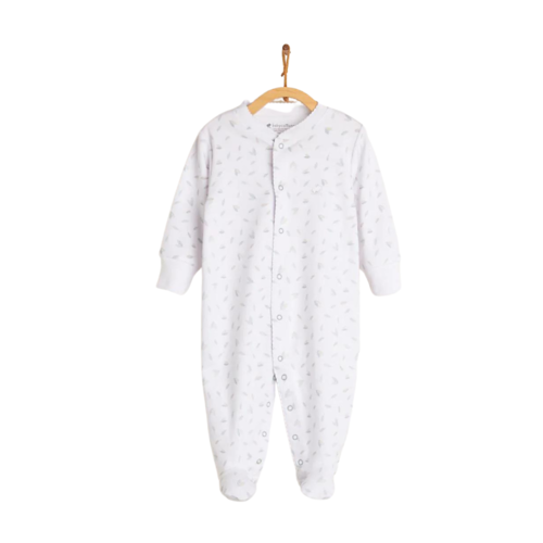 Babycottons Feathers Snaps Footed Pajama