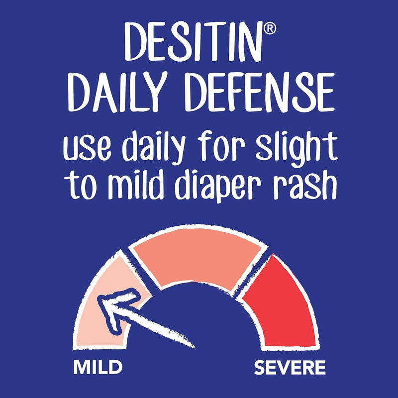 Desitin Daily Defense Baby Diaper Rash Cream Fragrance Free 16 Oz