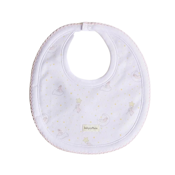 Babycottons Dreams Small Bib - Pink